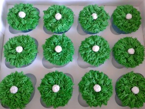 Hole in One Cupcakes