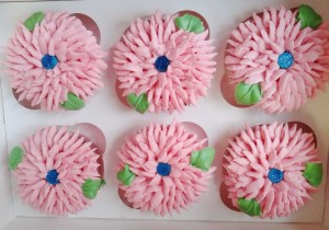 Passion Flower Cupcakes